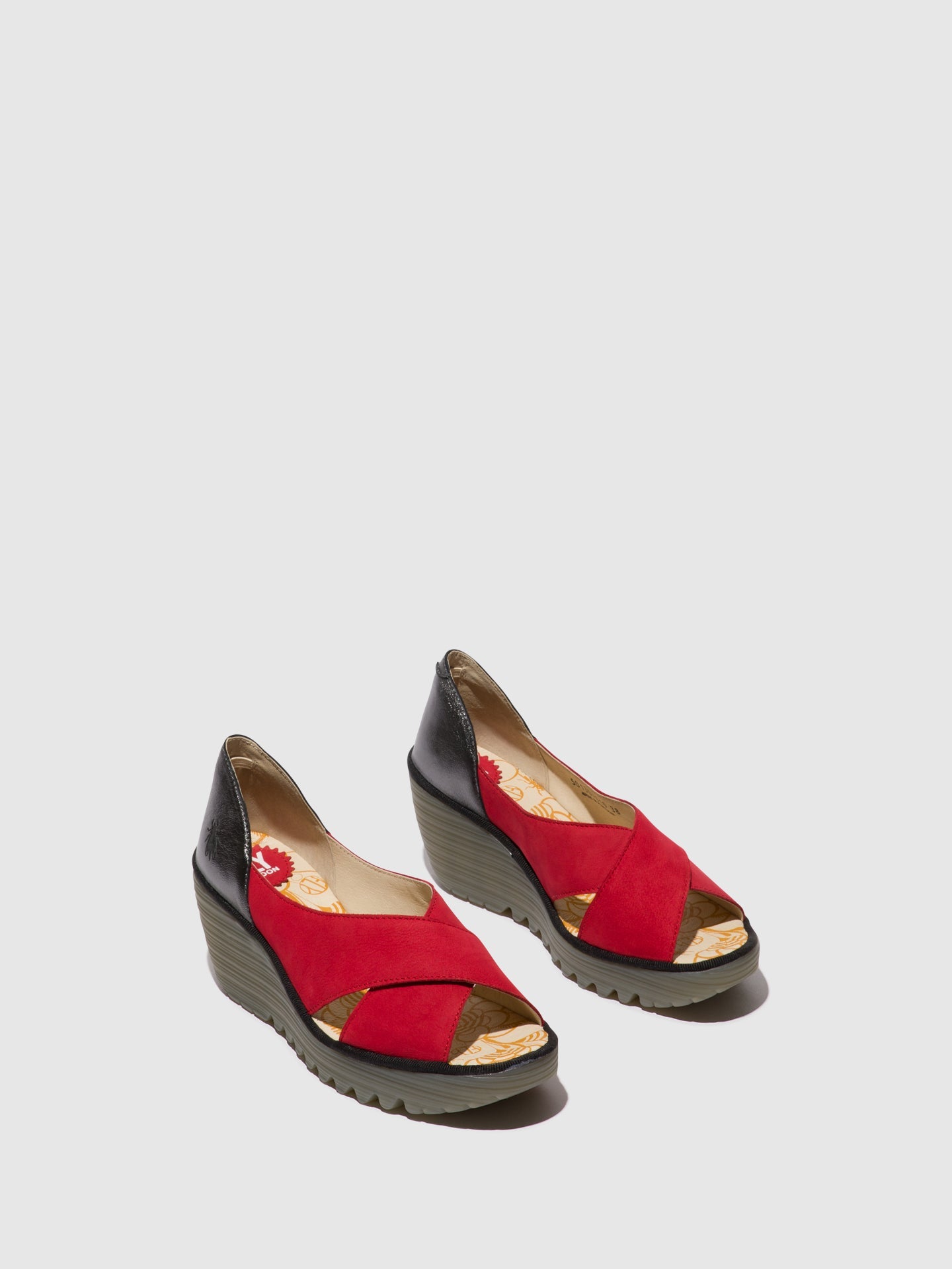 Crossover Sandals YOMA307FLY LIPSTICK RED/GRAPHITE
