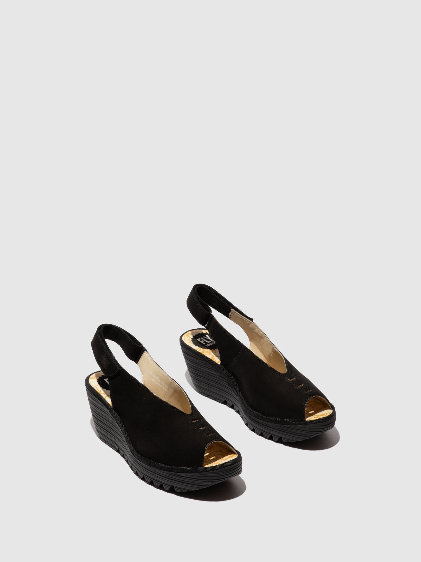 Sling-Back Sandals YEAY387FLY BLACK