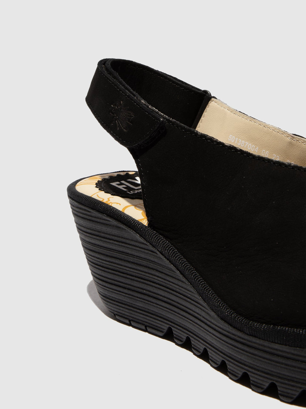 Sling-Back Sandals YEAY387FLY BLACK