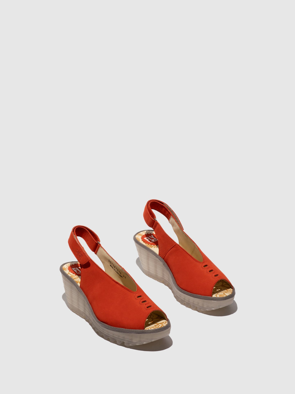 Sling-Back Sandals YEAY387FLY POPPY ORANGE