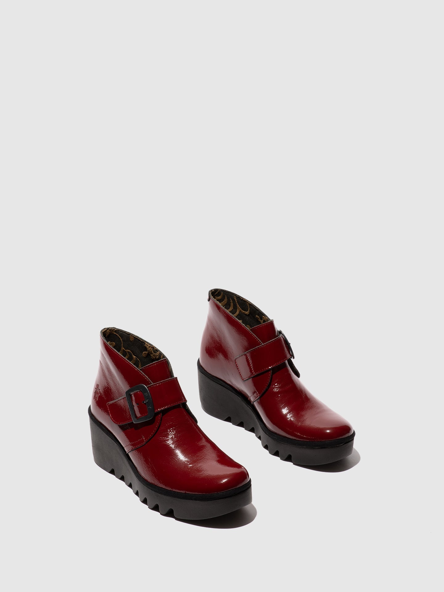 Buckle Ankle Boots BIRT397FLY INTENSE RUST