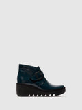 Buckle Ankle Boots BIRT397FLY NAPPALAK NAVY