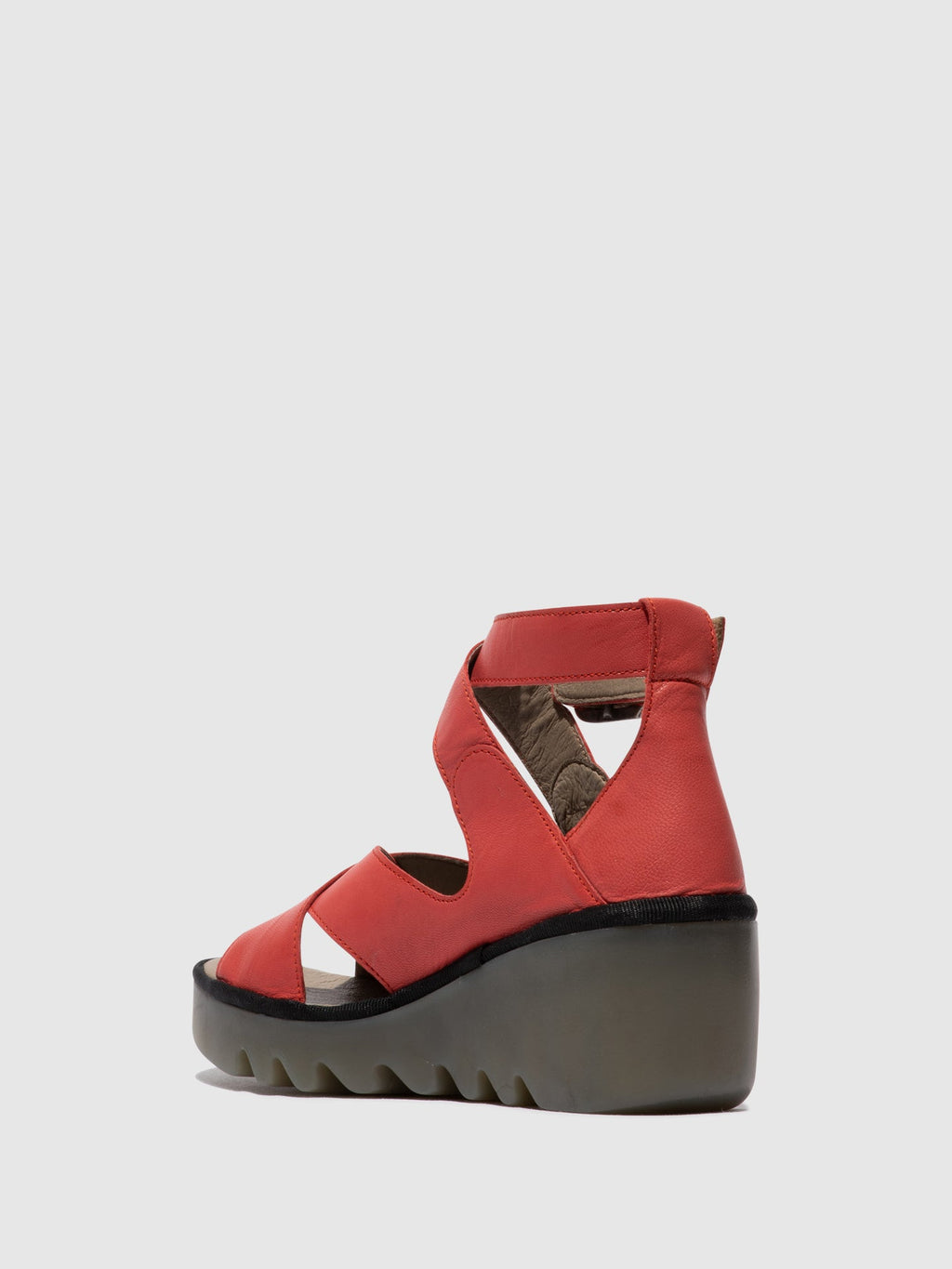 Buckle Sandals BYRE410FLY RASPBERRY