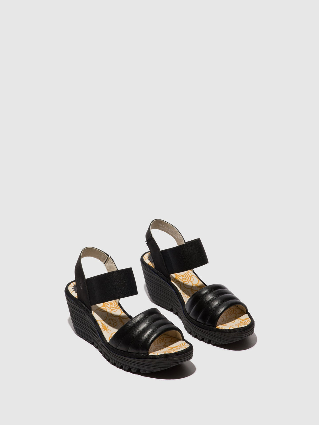 Sling-Back Sandals YIKO414FLY BLACK