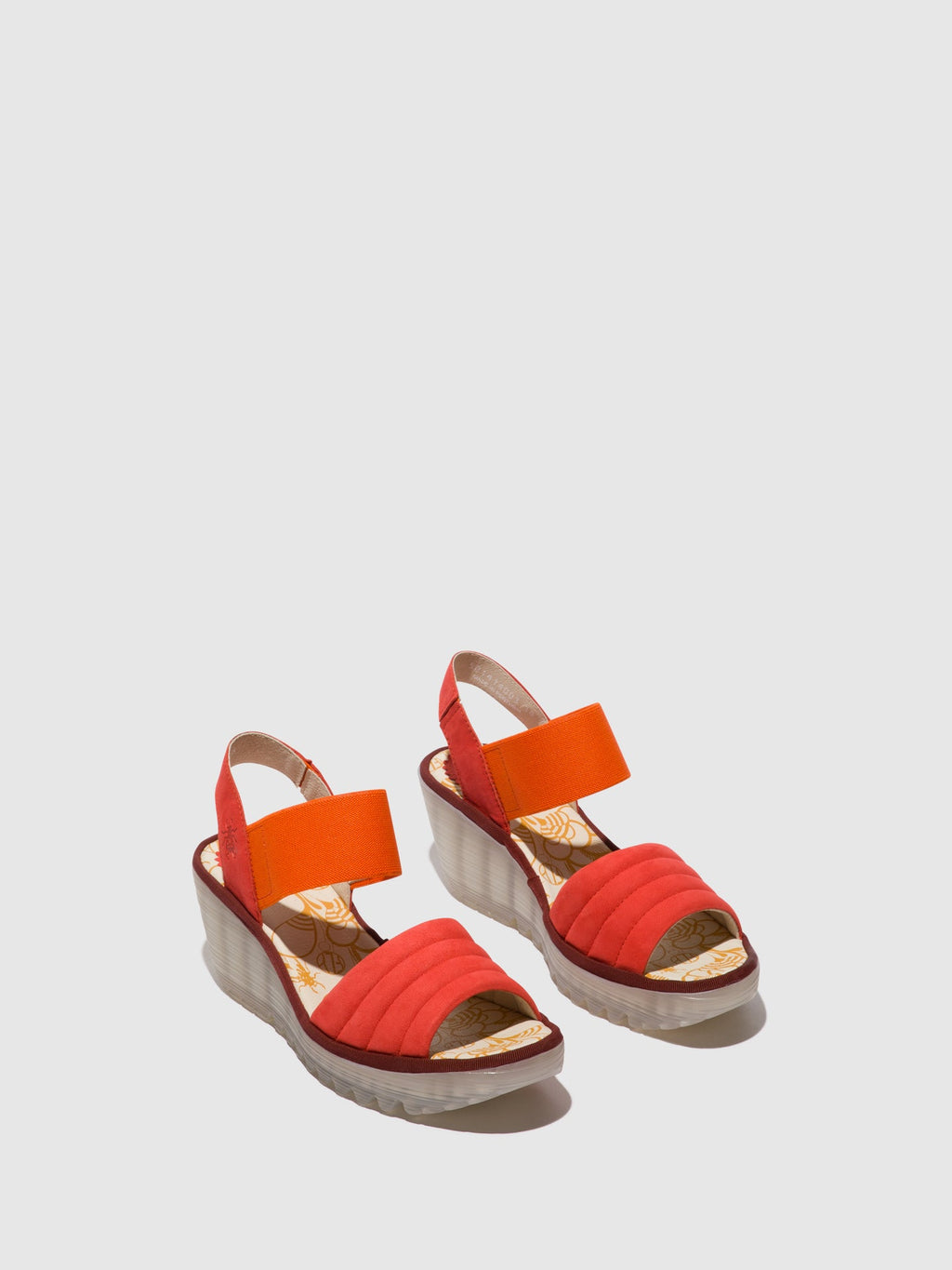 Sling-Back Sandals YIKO414FLY DEVIL RED