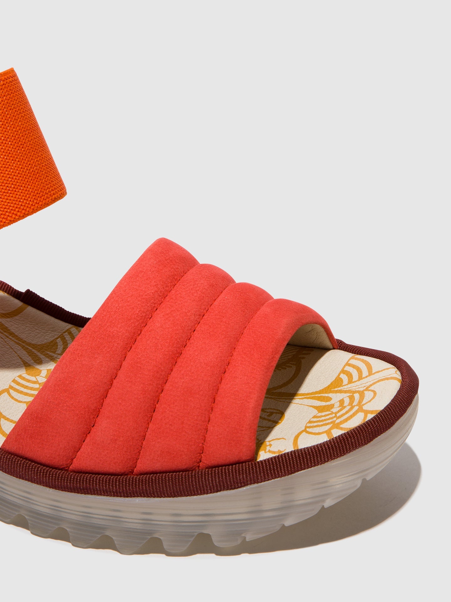 Sling-Back Sandals YIKO414FLY DEVIL RED
