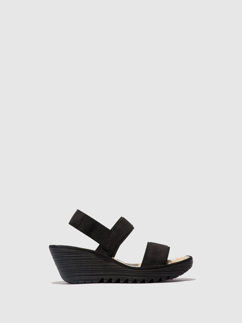 Sling-Back Sandals YACO416FLY BLACK