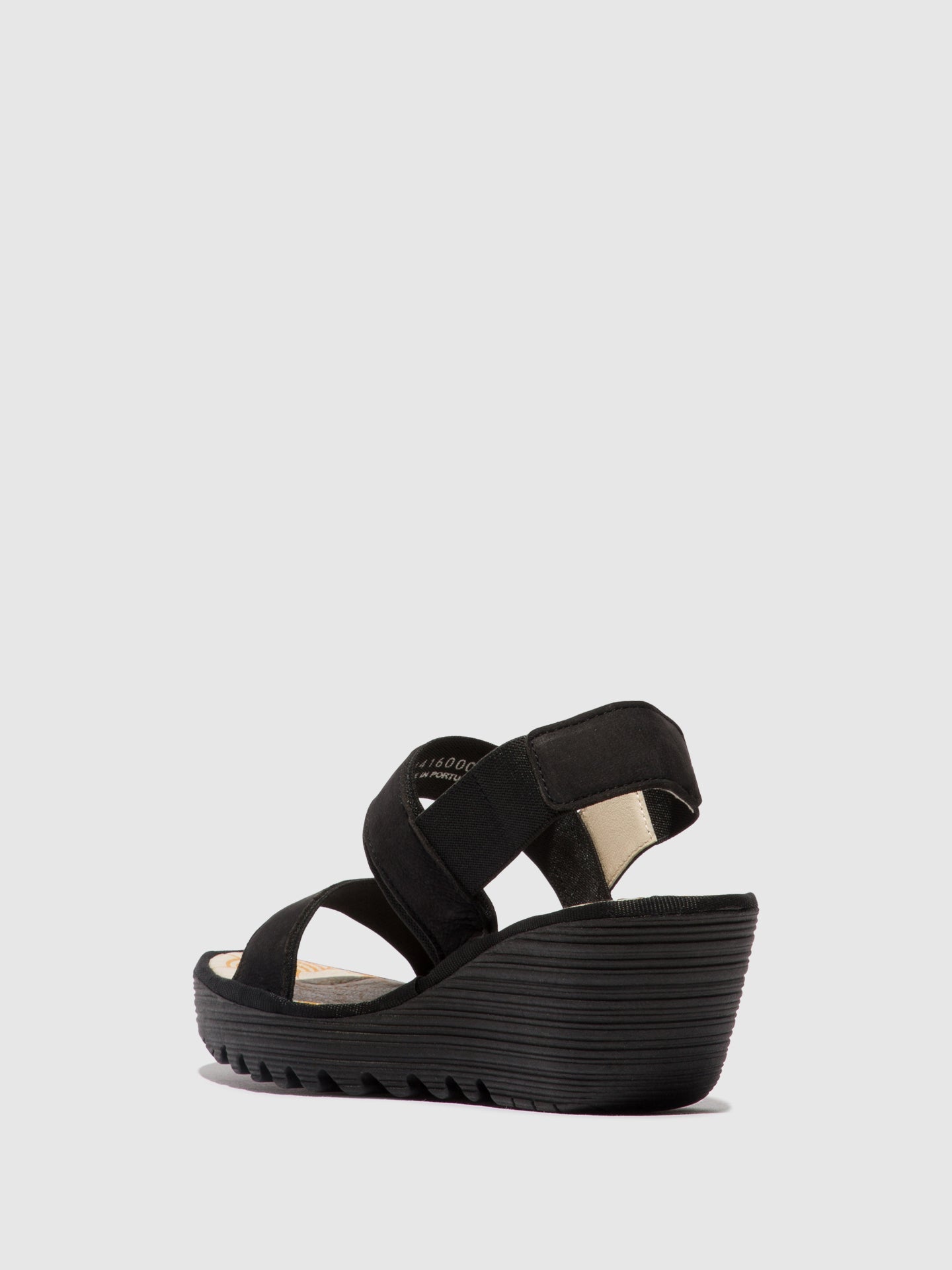 Sling-Back Sandals YACO416FLY BLACK