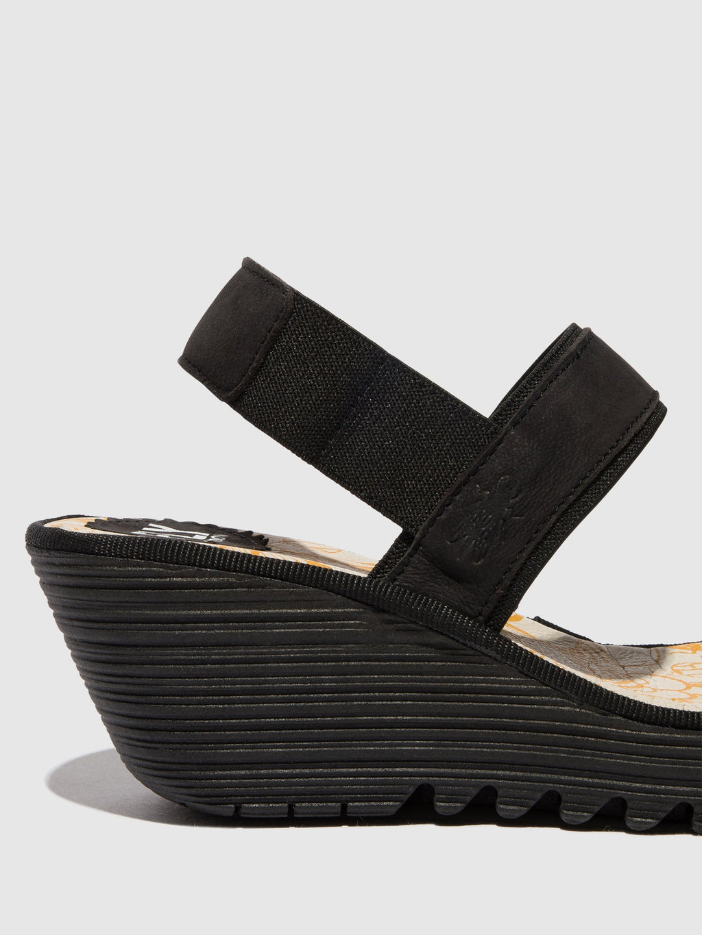Sling-Back Sandals YACO416FLY BLACK