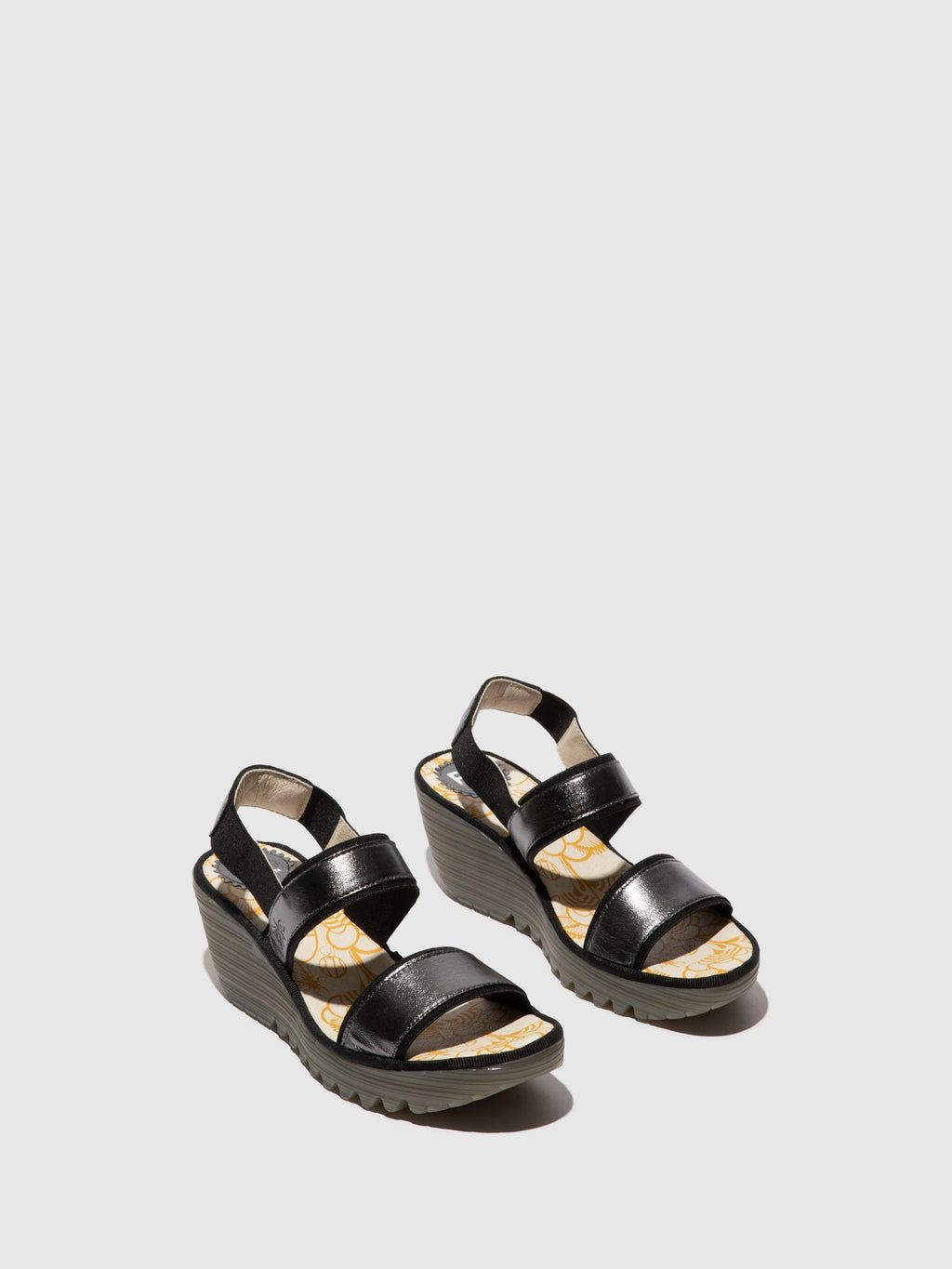 Sling-Back Sandals YACO416FLY GRAPHITE