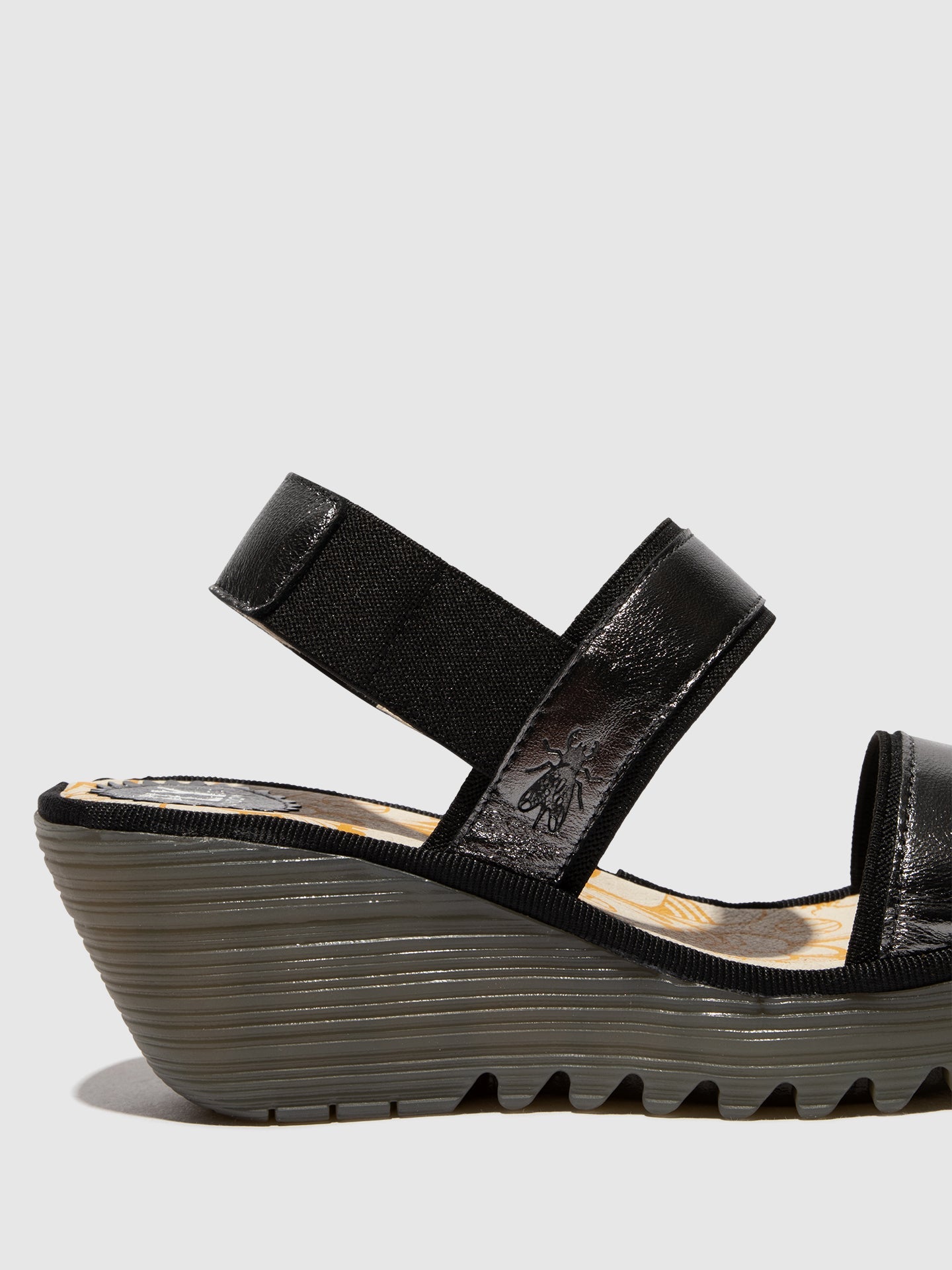 Sling-Back Sandals YACO416FLY GRAPHITE