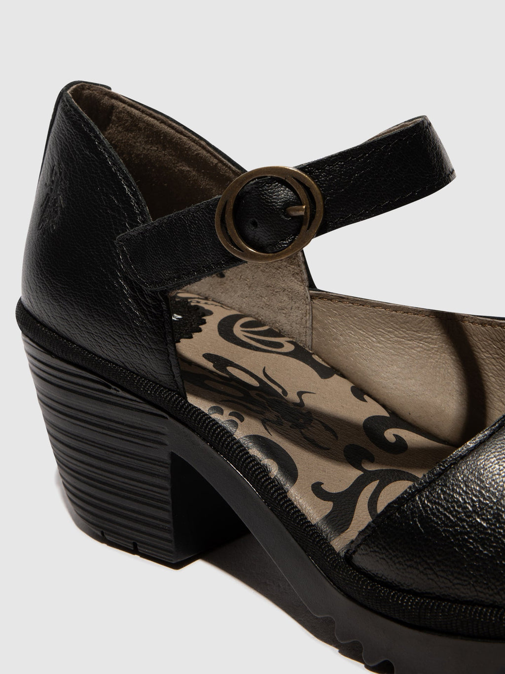 Buckle Sandals WIFO440FLY BLACK