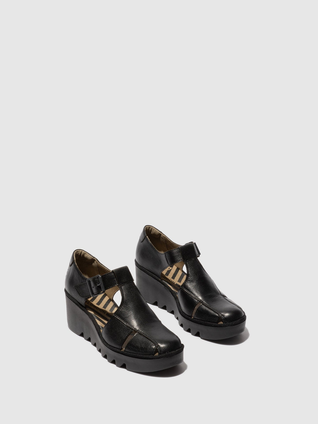 Buckle Sandals BURI481FLY BLACK
