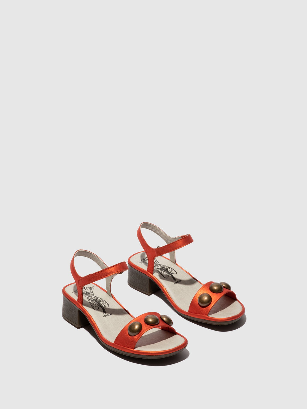 Ankle Strap Sandals EXIE487FLY RED