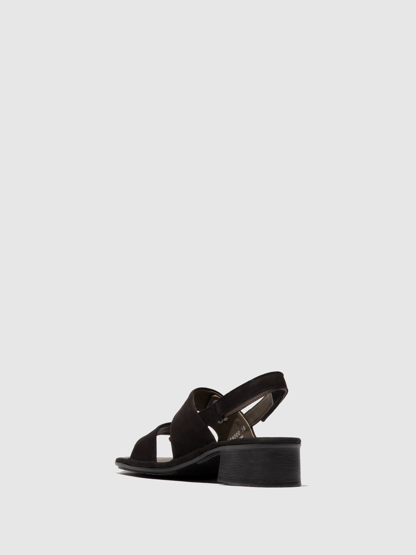Sling-Back Sandals EBLA489FLY BLACK