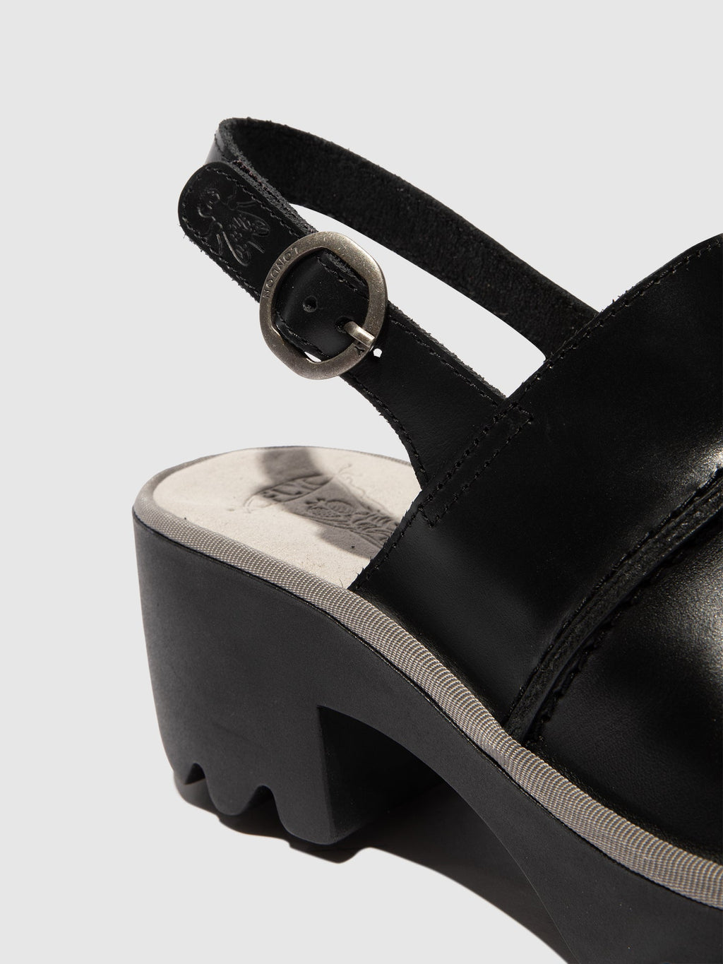 Sling-Back Sandals TUPI495FLY BLACK