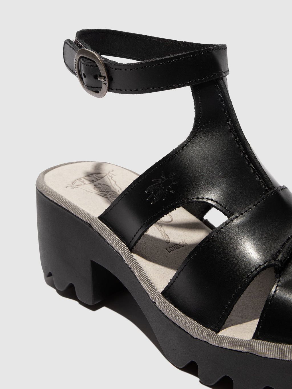 Ankle Strap Sandals TAWI496FLY BLACK