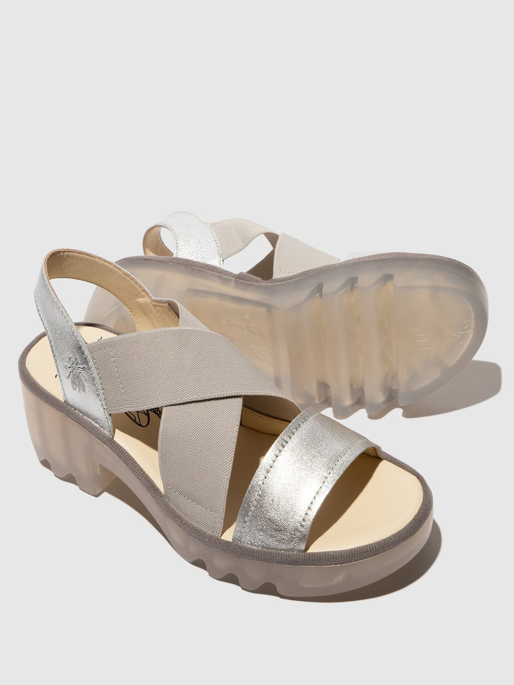 Crossover Sandals TAJI502FLY SILVER
