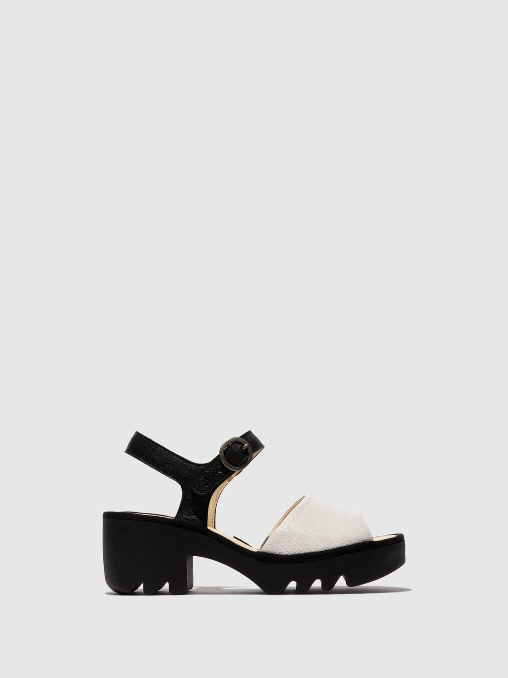 Sling-Back Sandals TULL503FLY WHITE/BLACK