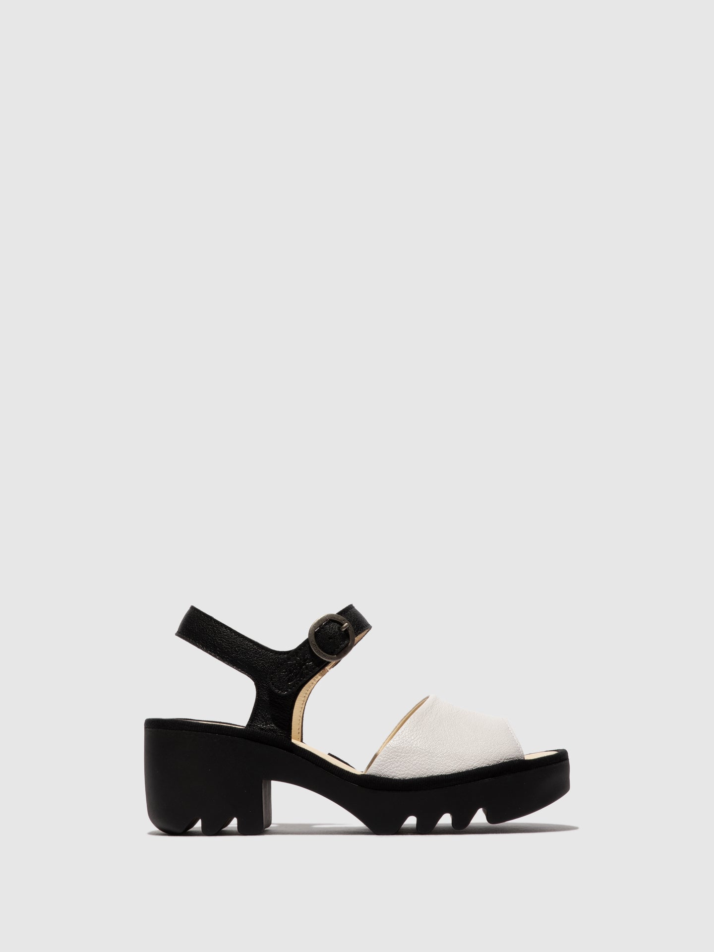 Sling-Back Sandals TULL503FLY WHITE/BLACK
