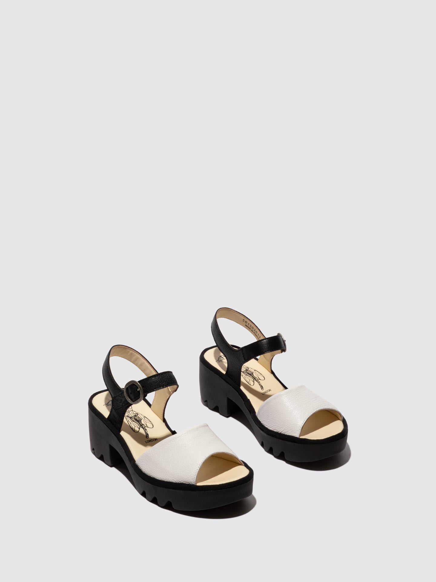 Sling-Back Sandals TULL503FLY WHITE/BLACK