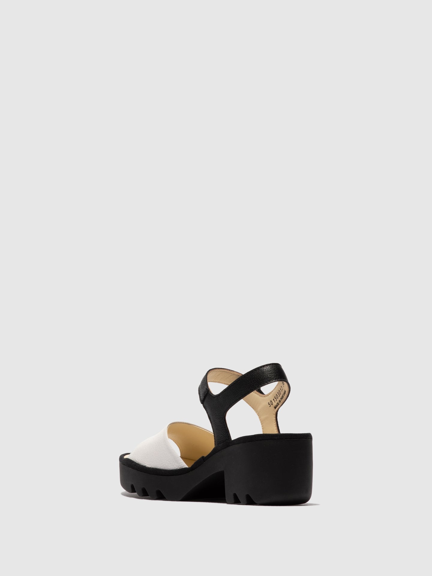 Sling-Back Sandals TULL503FLY WHITE/BLACK