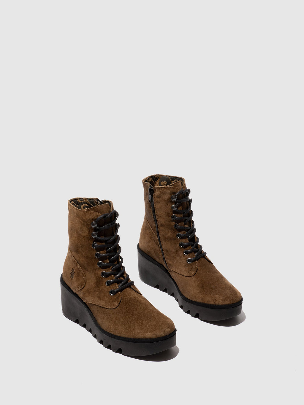 Lace-up Ankle Boots BIRR534FLY ELEPHANT