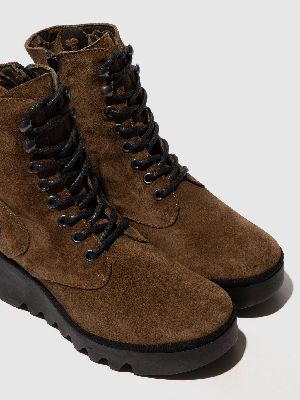 Lace-up Ankle Boots BIRR534FLY ELEPHANT