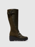 Zip Up Boots BEFY541FLY MILITARY