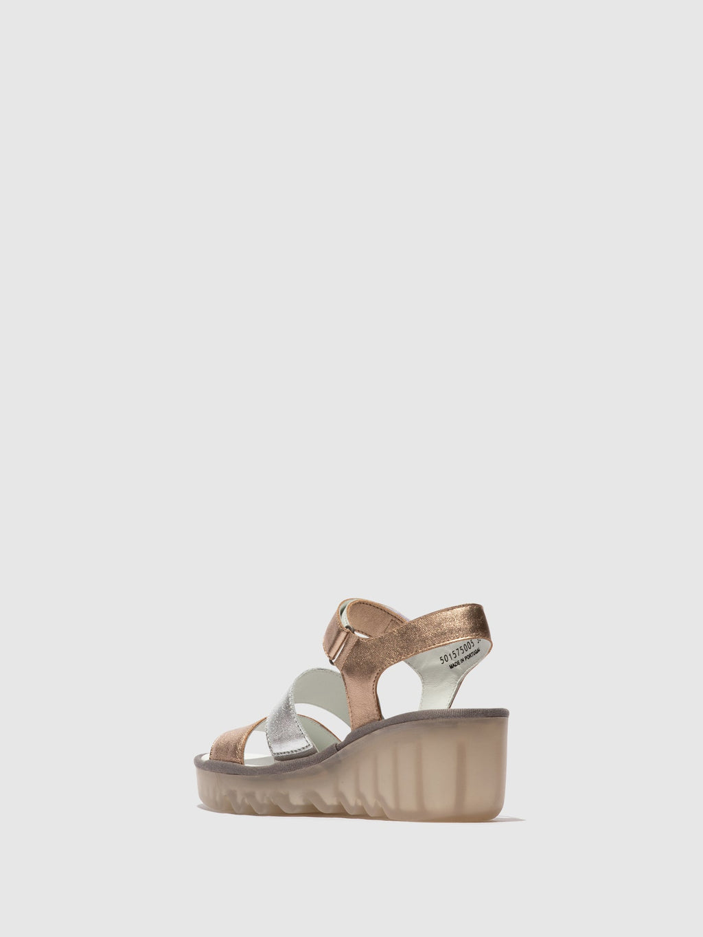 Sling-Back Sandals BEXY575FLY SAHARA/SILVER/SAHARA