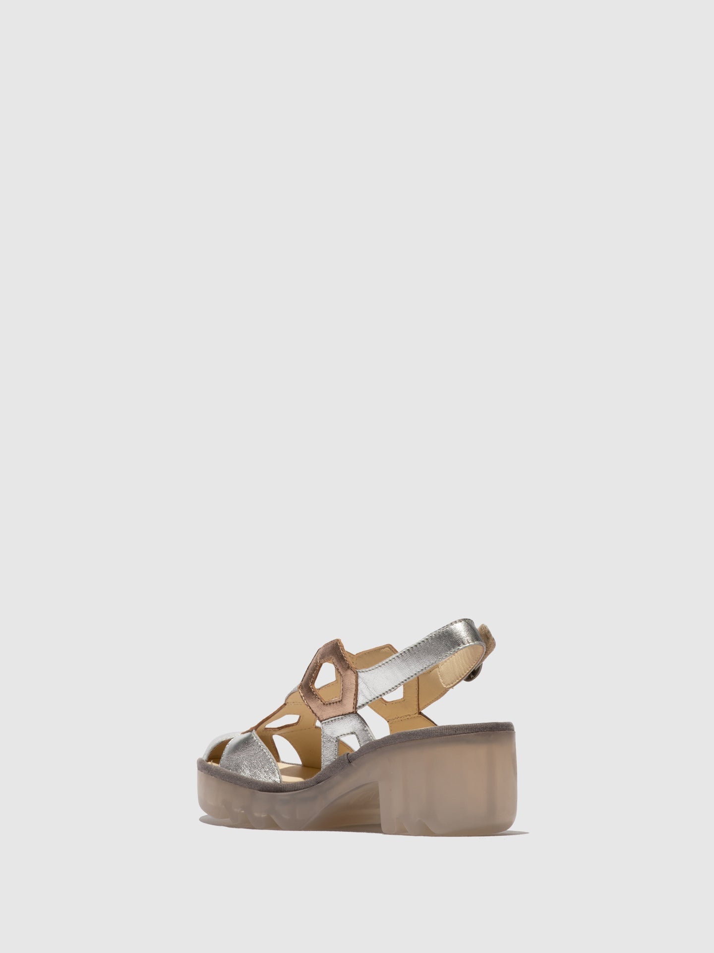 Sling-Back Sandals TRUL582FLY SILVER/SAHARA
