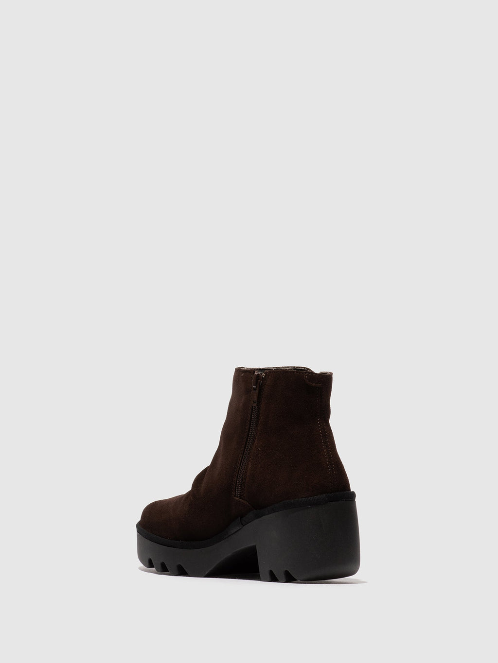 Zip Up Ankle Boots TULP592FLY EXPRESSO