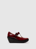 Buckle Shoes YALD598FLY INT.RUST