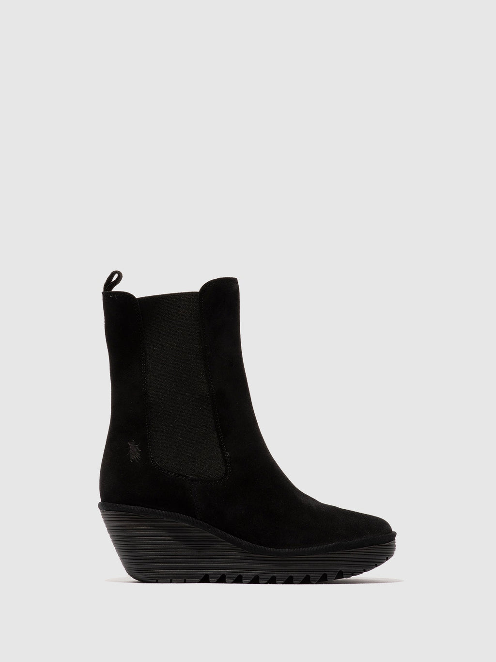 Chelsea Ankle Boots YERF600FLY OIL SUEDE BLACK
