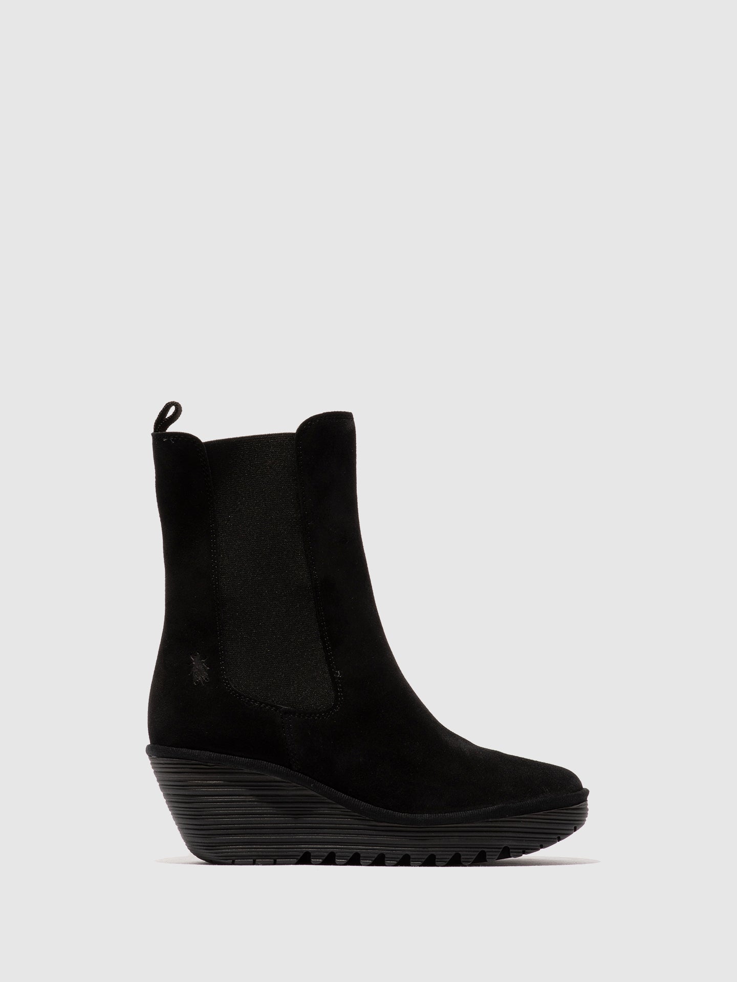 Chelsea Ankle Boots YERF600FLY OIL SUEDE BLACK