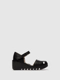Velcro Sandals BLEY608FLY BLACK
