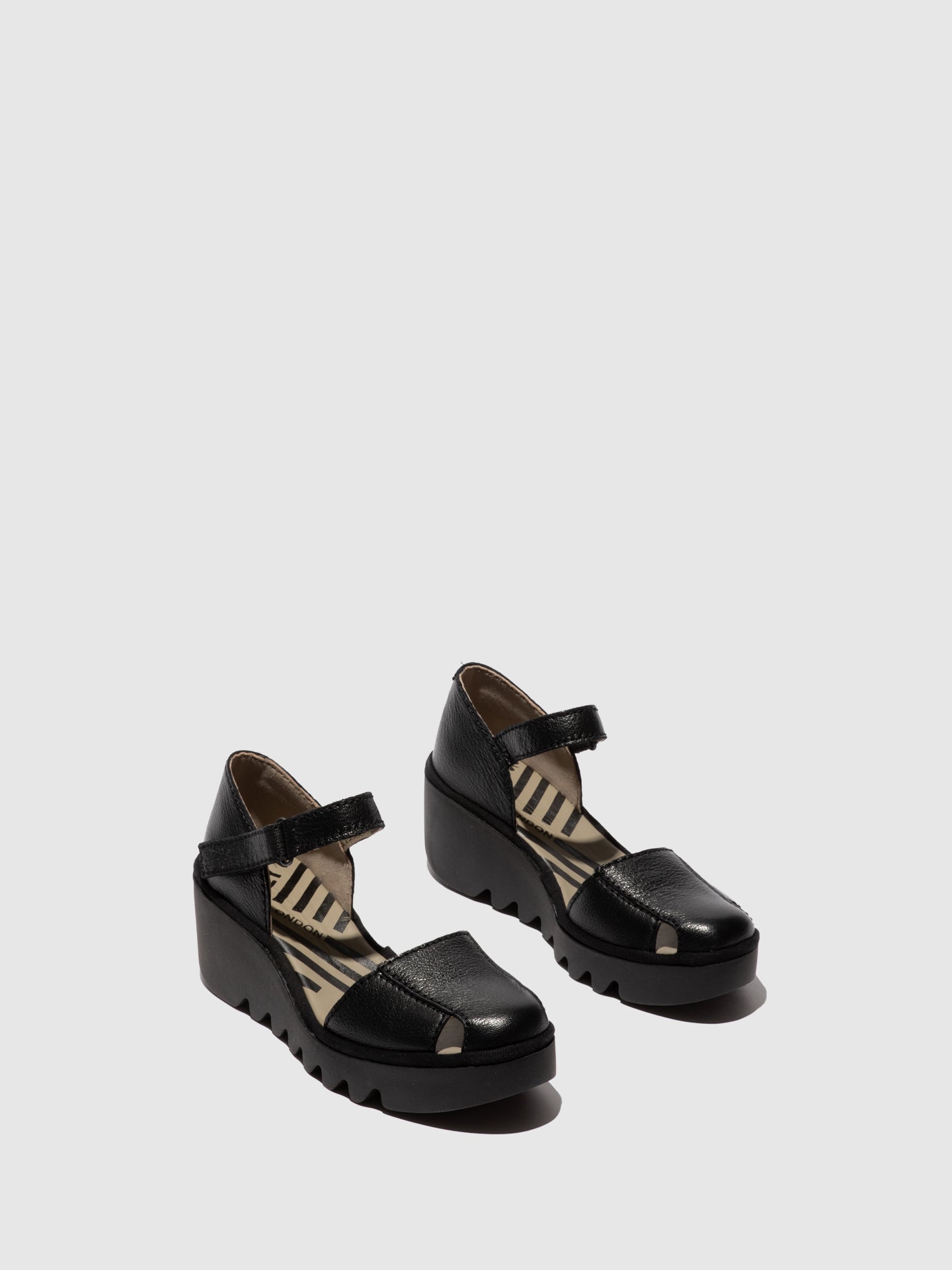 Velcro Sandals BLEY608FLY BLACK