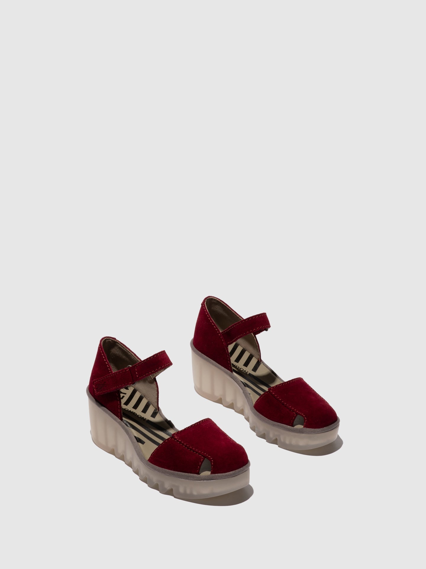 Velcro Sandals BLEY608FLY BERRY