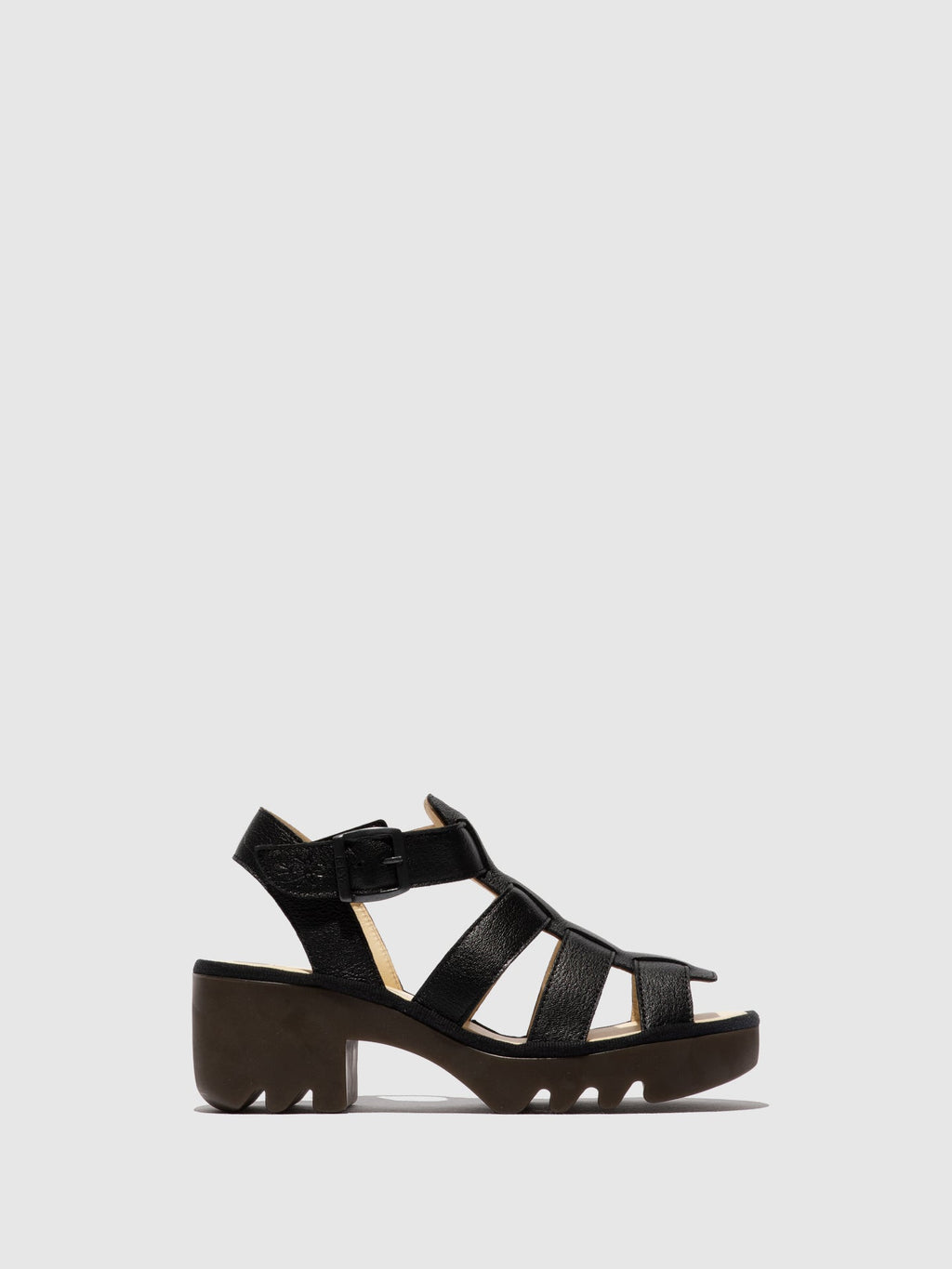 Buckle Sandals TERF614FLY BLACK