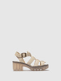 Buckle Sandals TERF614FLY OFFWHITE