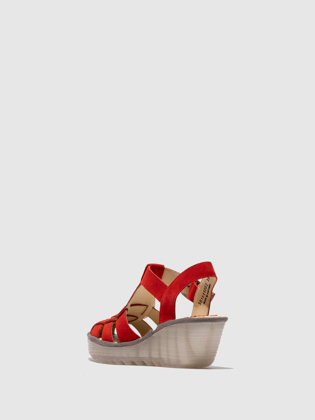 Buckle Sandals YERU619FLY SCARLET