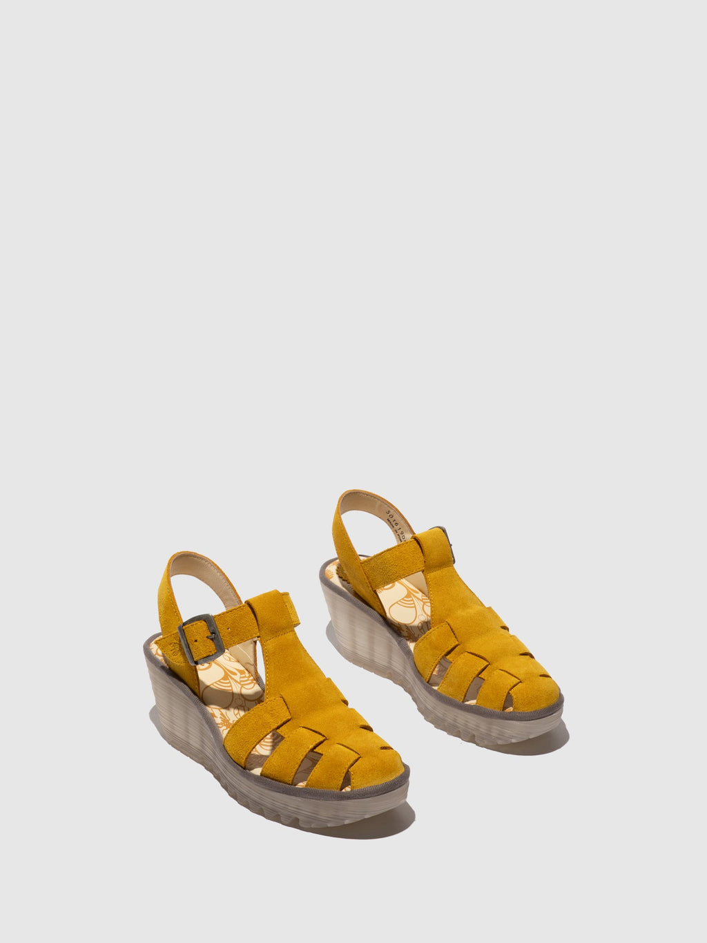 Buckle Sandals YERU619FLY YELLOW