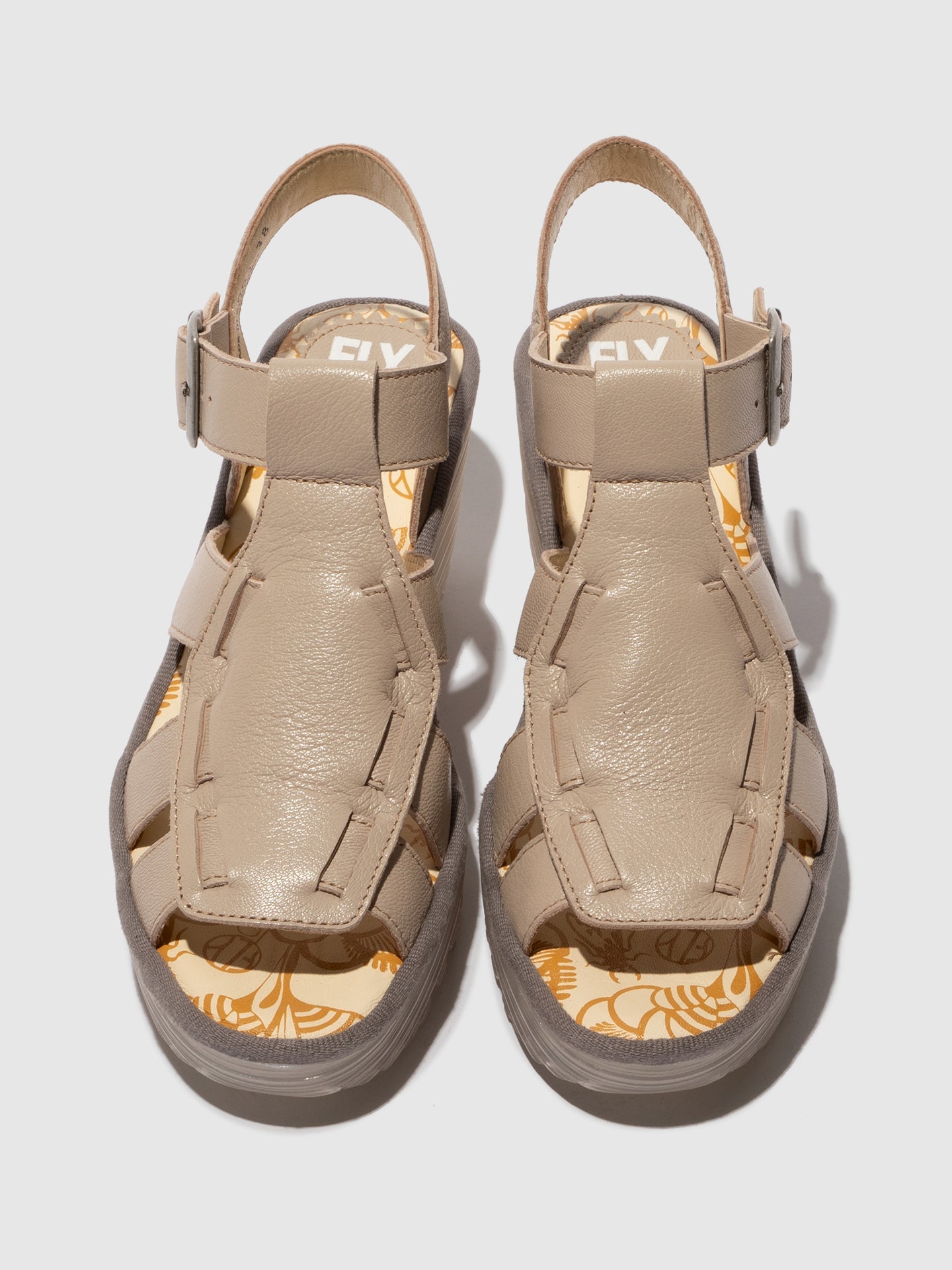 Buckle Sandals YILK620FLY TAUPE