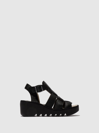 Riemchensandalen BAIC621FLY SCHWARZ
