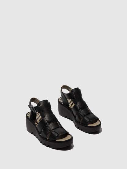 Riemchensandalen BAIC621FLY SCHWARZ
