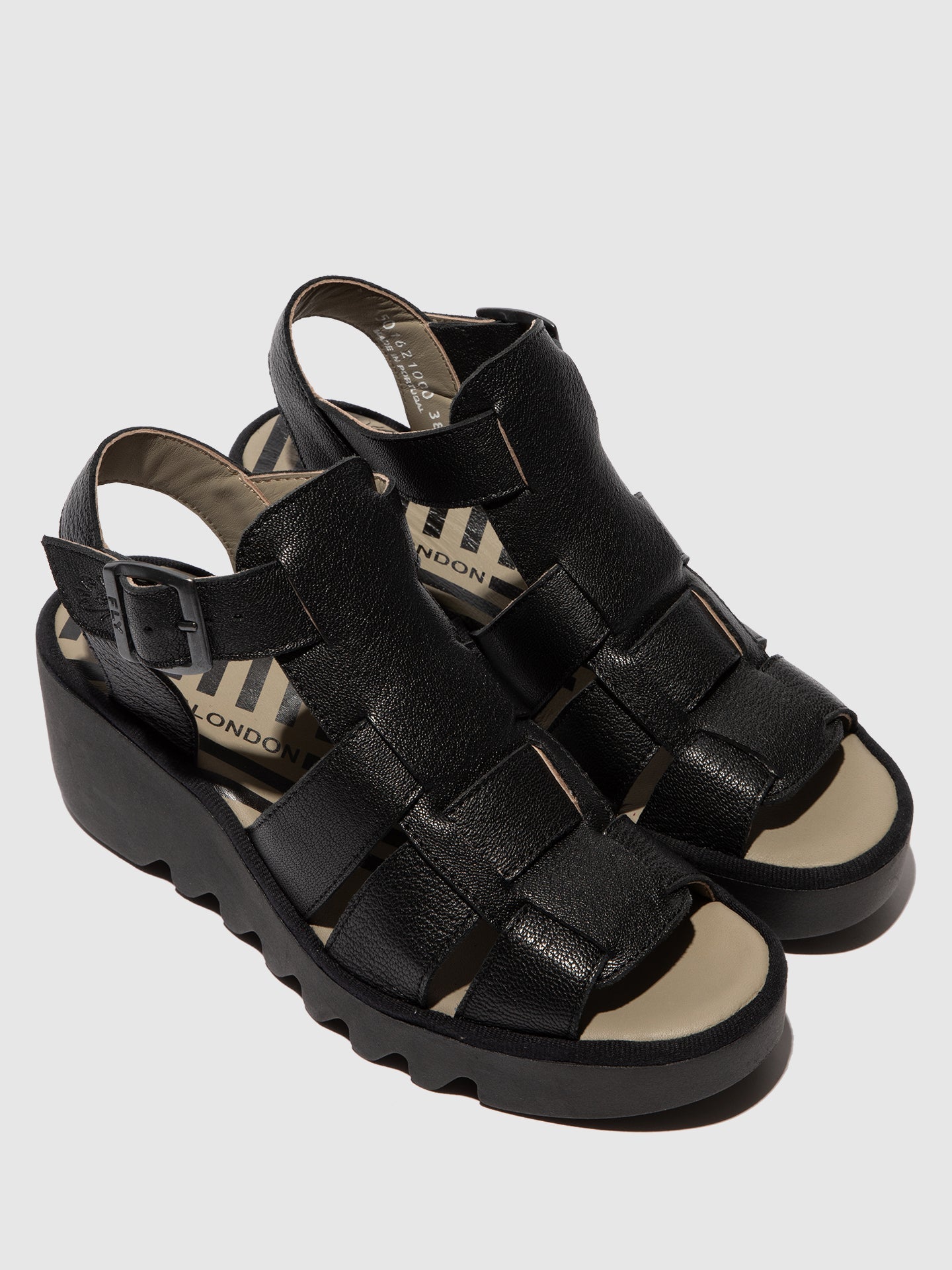 Buckle Sandals BAIC621FLY BLACK
