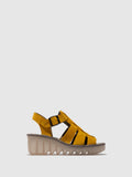 Buckle Sandals BAIC621FLY YELLOW