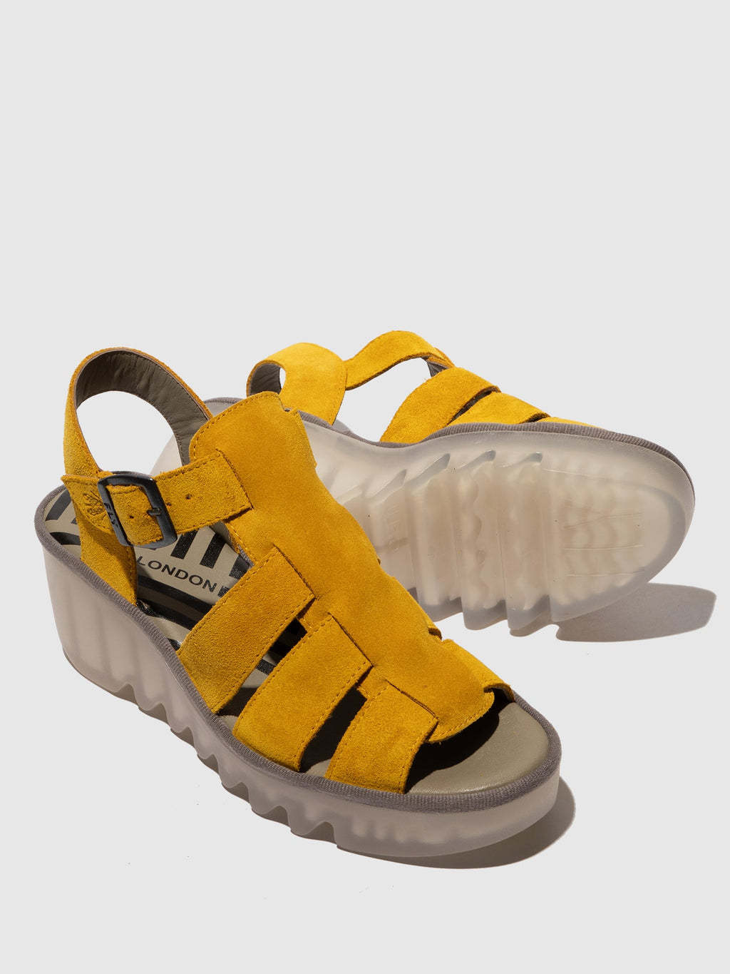 Buckle Sandals BAIC621FLY YELLOW
