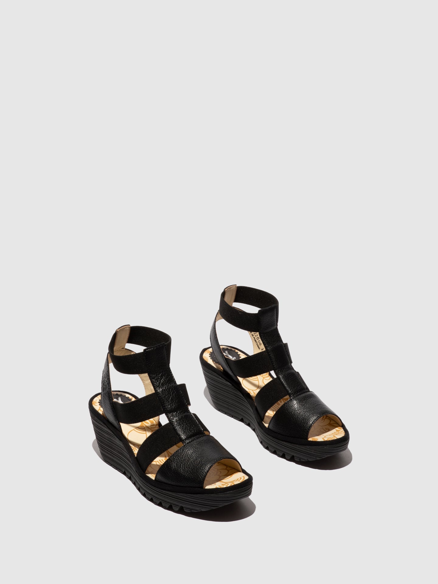 Elasticated Sandals YOKA622FLY BLACK
