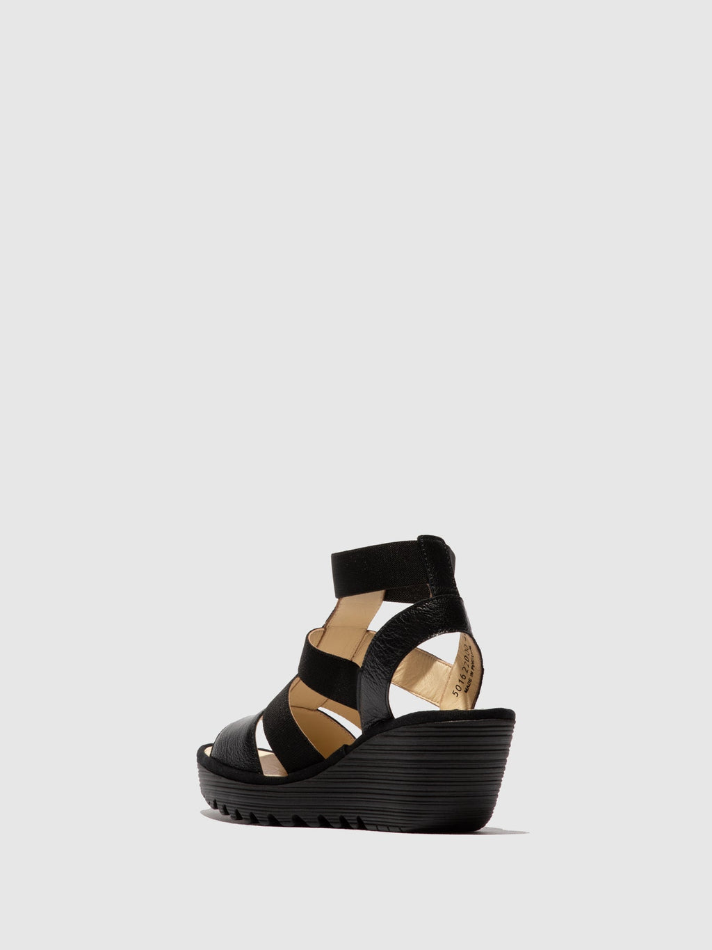 Elasticated Sandals YOKA622FLY BLACK